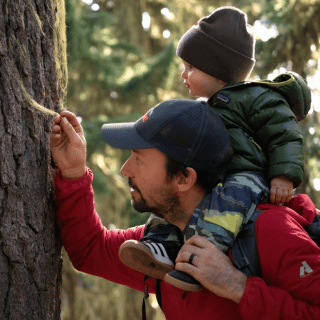 Couple at Lacamas Lake